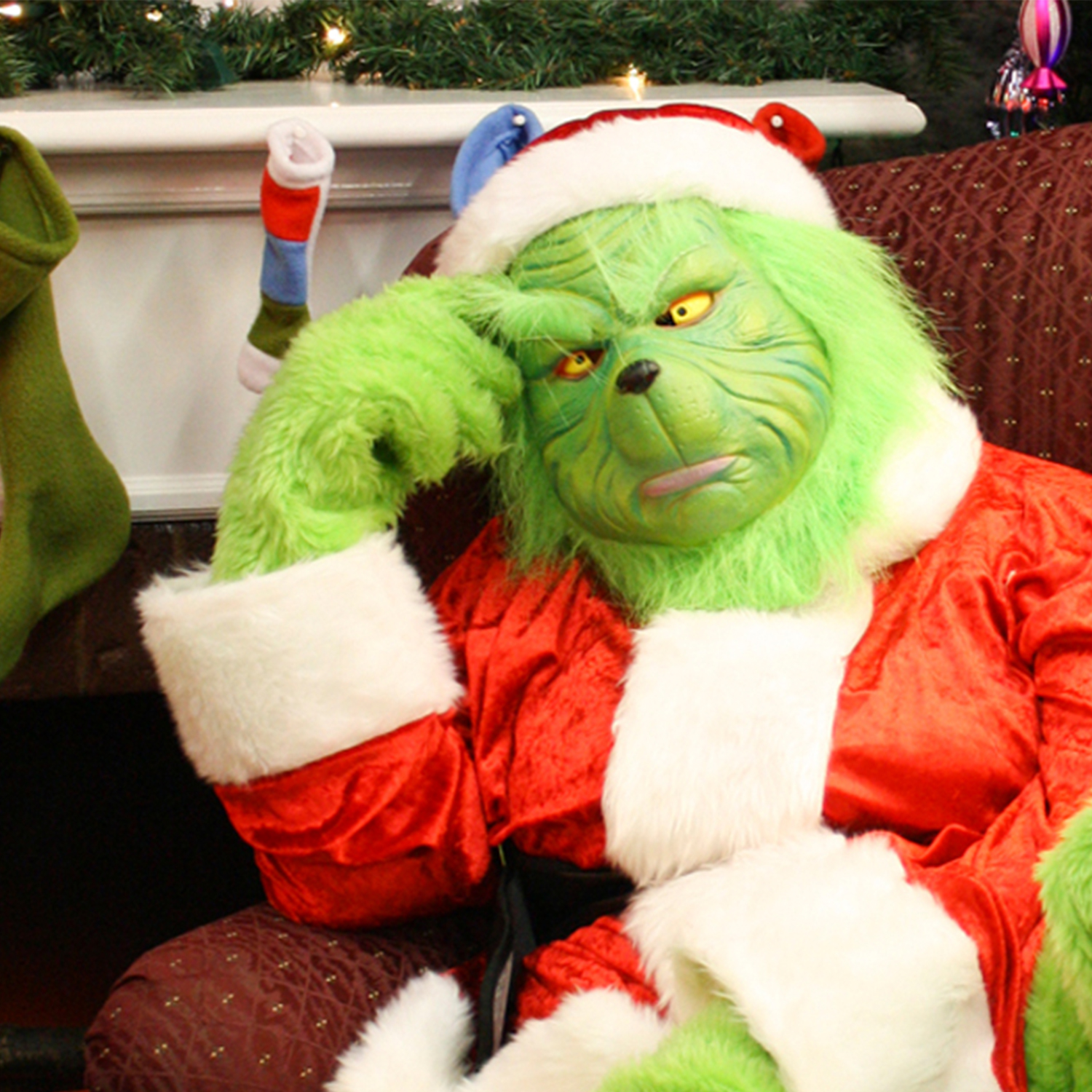 Milk & Cookies with the Grinch